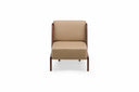 Throne Lounge Chair with Rattan