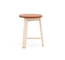 Stool with Upholstered Seat