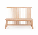 Two-Seater Bench with Back
