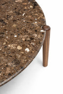 Sidekicks Coffee Table with Terrazzo Top