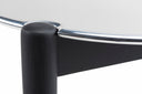 Sidekicks Occasional Table with Polished Aluminum Top