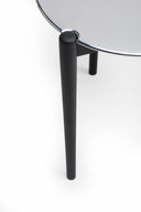 Sidekicks Occasional Table with Polished Aluminum Top