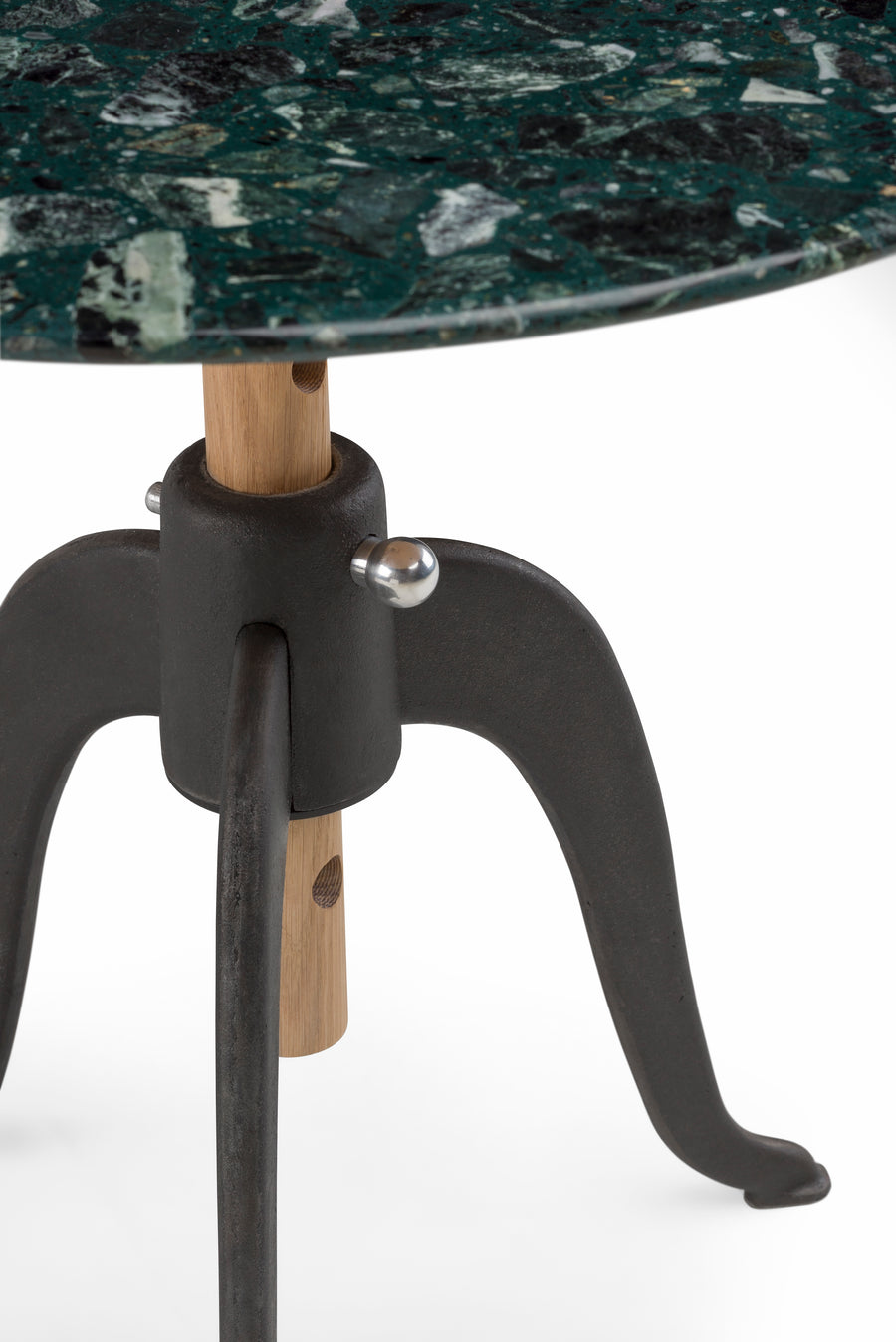 Sidekicks Height Adjustable Table with Terrazzo Top