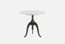 Sidekicks Height Adjustable Table with Polished Aluminum Top