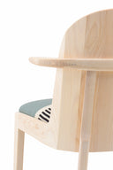 Twenty-Five Dining Chair with Manta Gil Upholstery