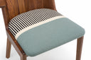 Twenty-Five Dining Chair with Manta Gil Upholstery