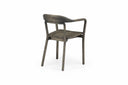 Duet Chair with Wood Seat