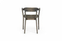 Duet Chair with Wood Seat