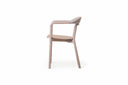 Duet Chair with Wood Seat