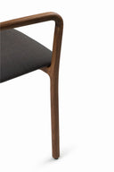 Duet Chair with Upholstered Seat