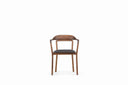 Duet Chair with Upholstered Seat