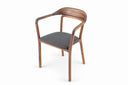 Duet Chair with Upholstered Seat