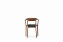 Duet Chair with Upholstered Seat