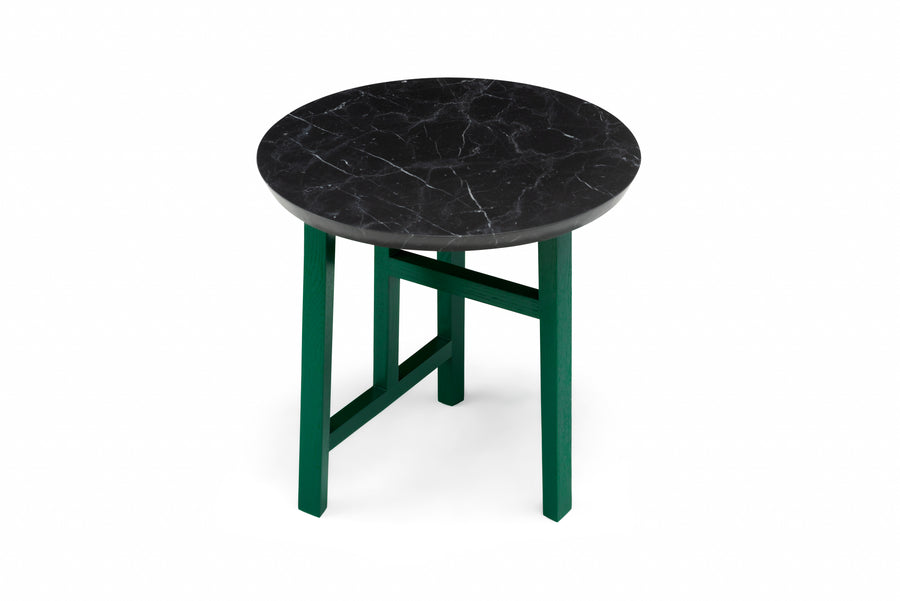 Trio Side Table with Marble Top