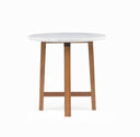 Trio Side Table with Marble Top