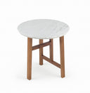 Trio Side Table with Marble Top