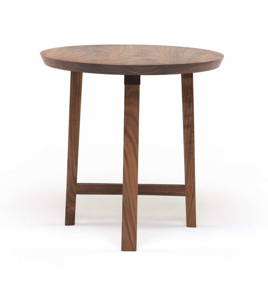 Trio Side Table with Wood Top