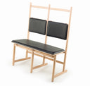 Shaker Bench with Upholstered Seat