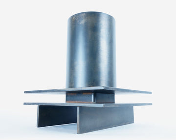 ON HOLD ** Blackened Steel Sculpture #3