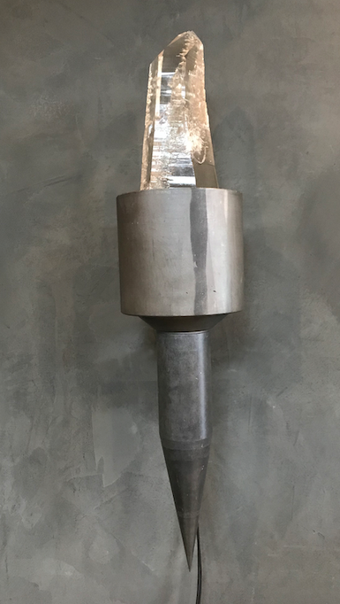 Unique Crystal Wall Sconce