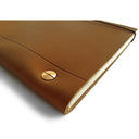 Large Leather Notebook in Brown