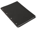 Large Leather Notebook in Black