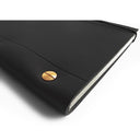 Large Leather Notebook in Black