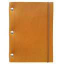Medium Leather Notebook in Gold