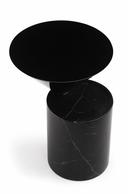 Laurel Side Table in Marble