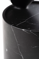 Laurel Side Table in Marble