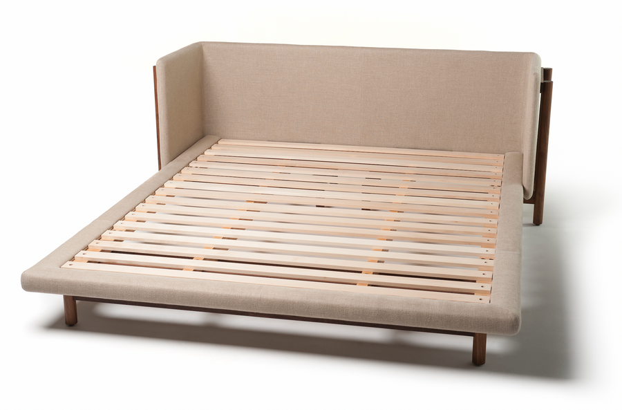 Frame Bed with Arms