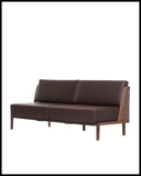 Throne Sofa with Rattan
