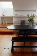 Two-Seater Bench with Back