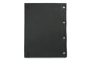 Large Leather Notebook in Black