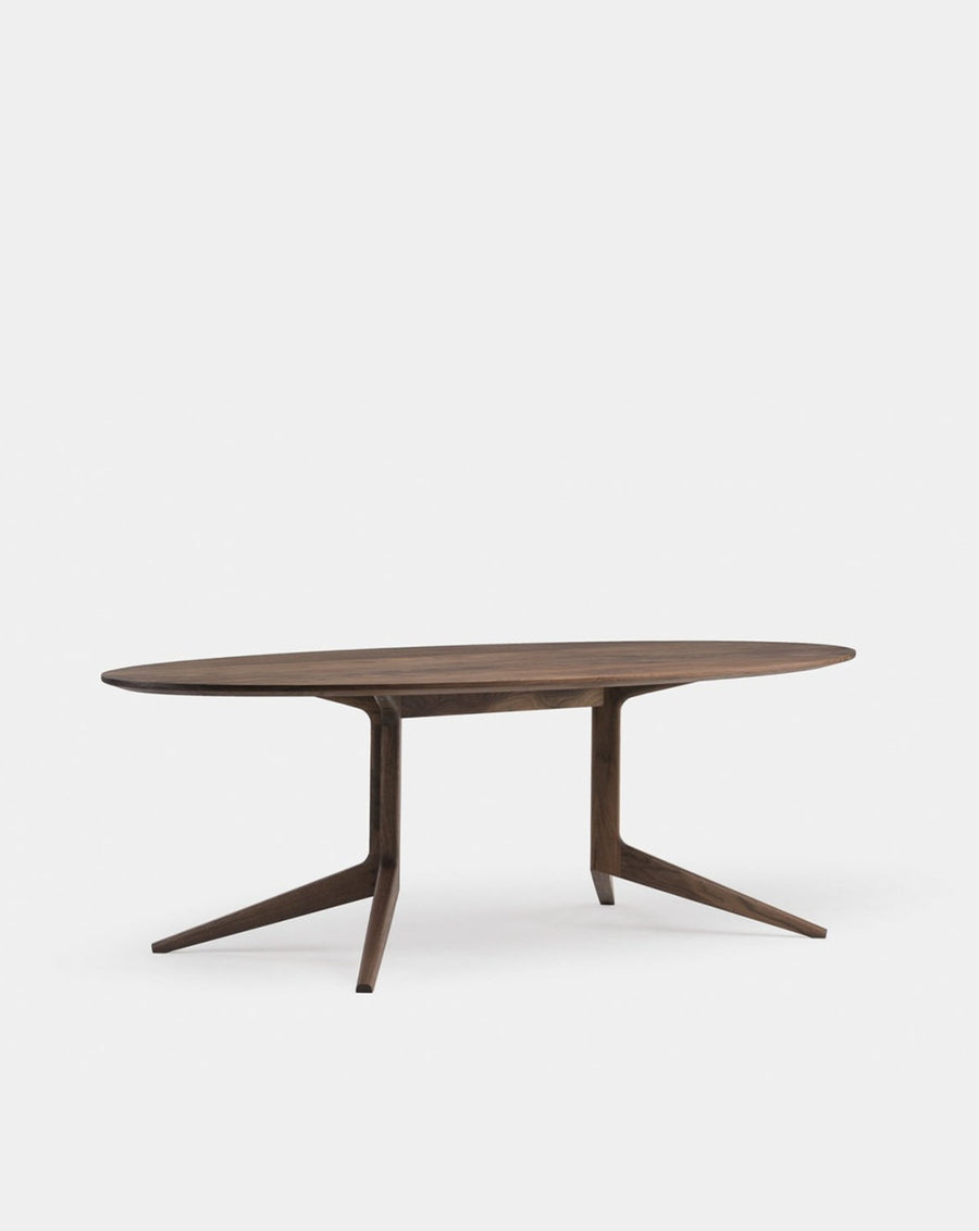 Light Oval Table - Fixed