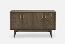 Solo Wide 4-Door Cabinet