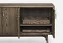 Solo Wide 4-Door Cabinet